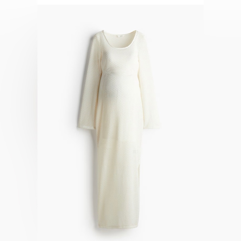 H&M Mama Hole-knit Dress